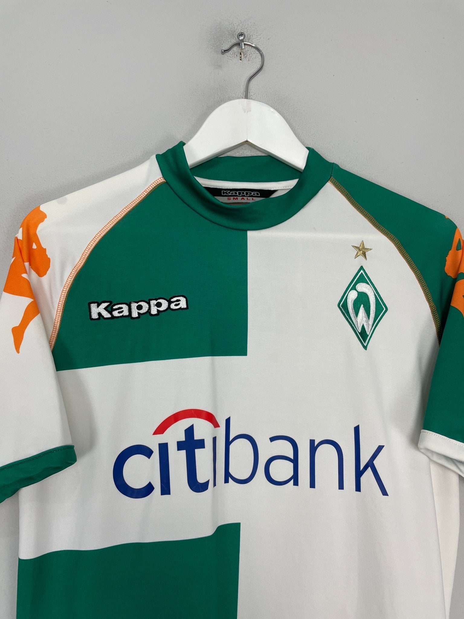 Shop 2007/08 WERDER BREMEN THIRD SHIRT (S) KAPPA, classic football shirts, vintage football shirts & retro soccer jerseys at Cult Kits