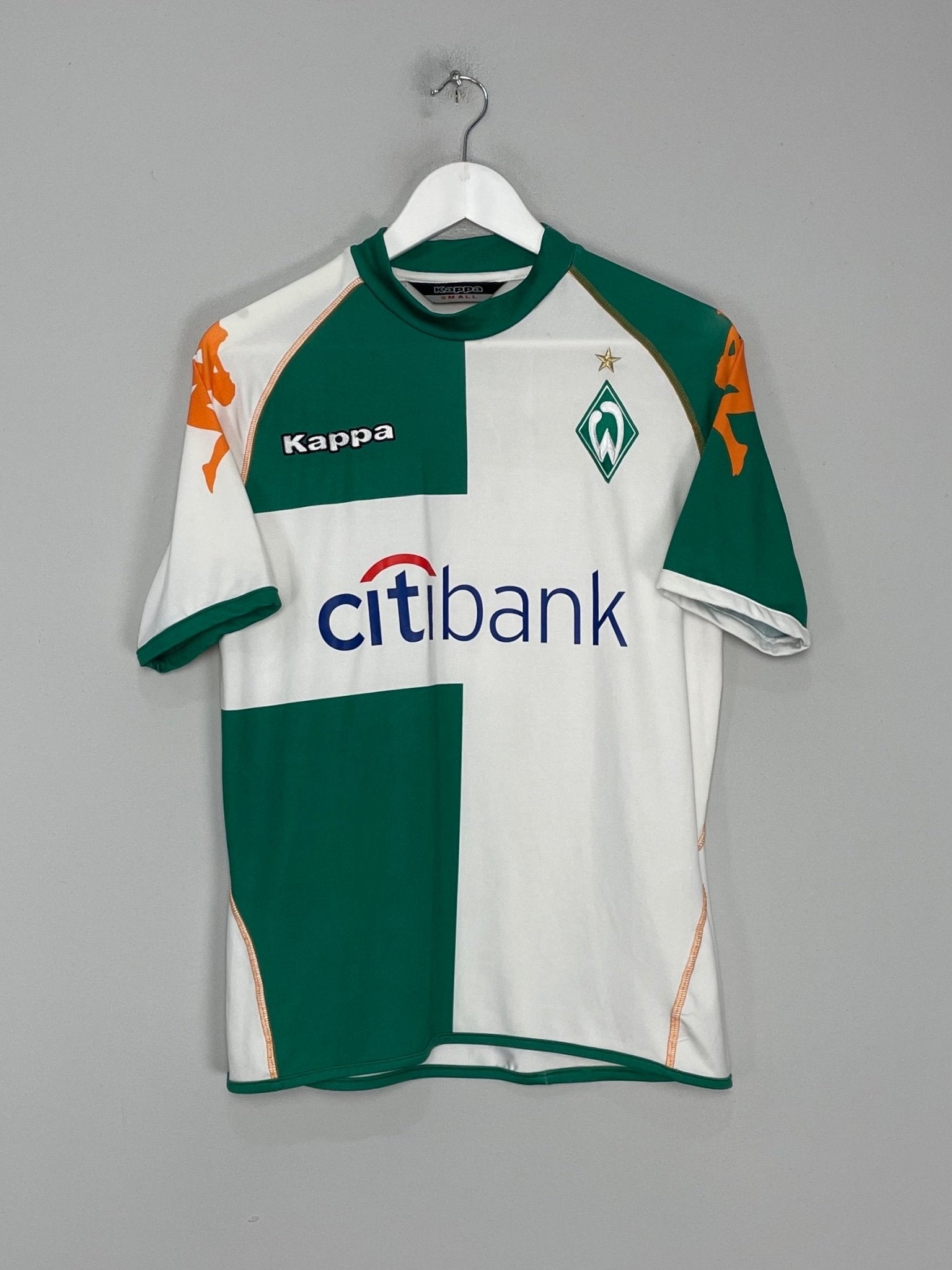 Shop 2007/08 WERDER BREMEN THIRD SHIRT (S) KAPPA, classic football shirts, vintage football shirts & retro soccer jerseys at Cult Kits