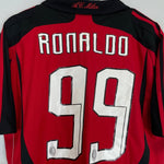 2007/09 AC MILAN RONALDO 99 *BNWT* HOME SHIRT (L) ADIDAS - Cult Kits - Large - Buy Vintage Football Shirts, Authentic Retro Football Shirts For Sale, Classic Football Shirts & Soccer Jersey