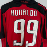 2007/09 AC MILAN RONALDO 99 *BNWT* HOME SHIRT (L) ADIDAS - Cult Kits - Large - Buy Vintage Football Shirts, Authentic Retro Football Shirts For Sale, Classic Football Shirts & Soccer Jersey