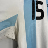 Shop 2007/09 ARGENTINA MESSI #15 HOME SHIRT (XL) ADIDAS, classic football shirts, vintage football shirts & retro soccer jerseys at Cult Kits