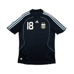 Buy 2007/09 Argentina Messi 18 Away Shirt (S) Adidas ~ Free worldwide shipping ~ Authentic Vintage Football Shirts from Cult Kits