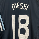 Shop 2007/09 ARGENTINA MESSI #18 *BNWT* AWAY SHIRT (L) ADIDAS, classic football shirts, vintage football shirts & retro soccer jerseys at Cult Kits