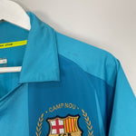 Shop 2007/09 BARCELONA HENRY #14 AWAY SHIRT (M) NIKE, classic football shirts, vintage football shirts & retro soccer jerseys at Cult Kits