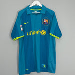 Shop 2007/09 BARCELONA RONALDINHO #10 AWAY SHIRT (L) NIKE, classic football shirts, vintage football shirts & retro soccer jerseys at Cult Kits