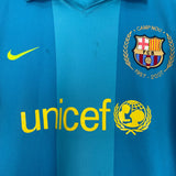 Shop 2007/09 BARCELONA RONALDINHO #10 AWAY SHIRT (M) NIKE, classic football shirts, vintage football shirts & retro soccer jerseys at Cult Kits