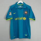 Shop 2007/09 BARCELONA RONALDINHO #10 AWAY SHIRT (M) NIKE, classic football shirts, vintage football shirts & retro soccer jerseys at Cult Kits