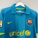 Shop 2007/09 BARCELONA RONALDINHO #10 AWAY SHIRT (M) NIKE, classic football shirts, vintage football shirts & retro soccer jerseys at Cult Kits