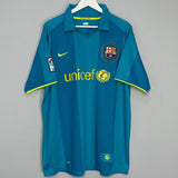 Shop 2007/09 BARCELONA RONALDINHO #10 AWAY SHIRT (XL) NIKE, classic football shirts, vintage football shirts & retro soccer jerseys at Cult Kits