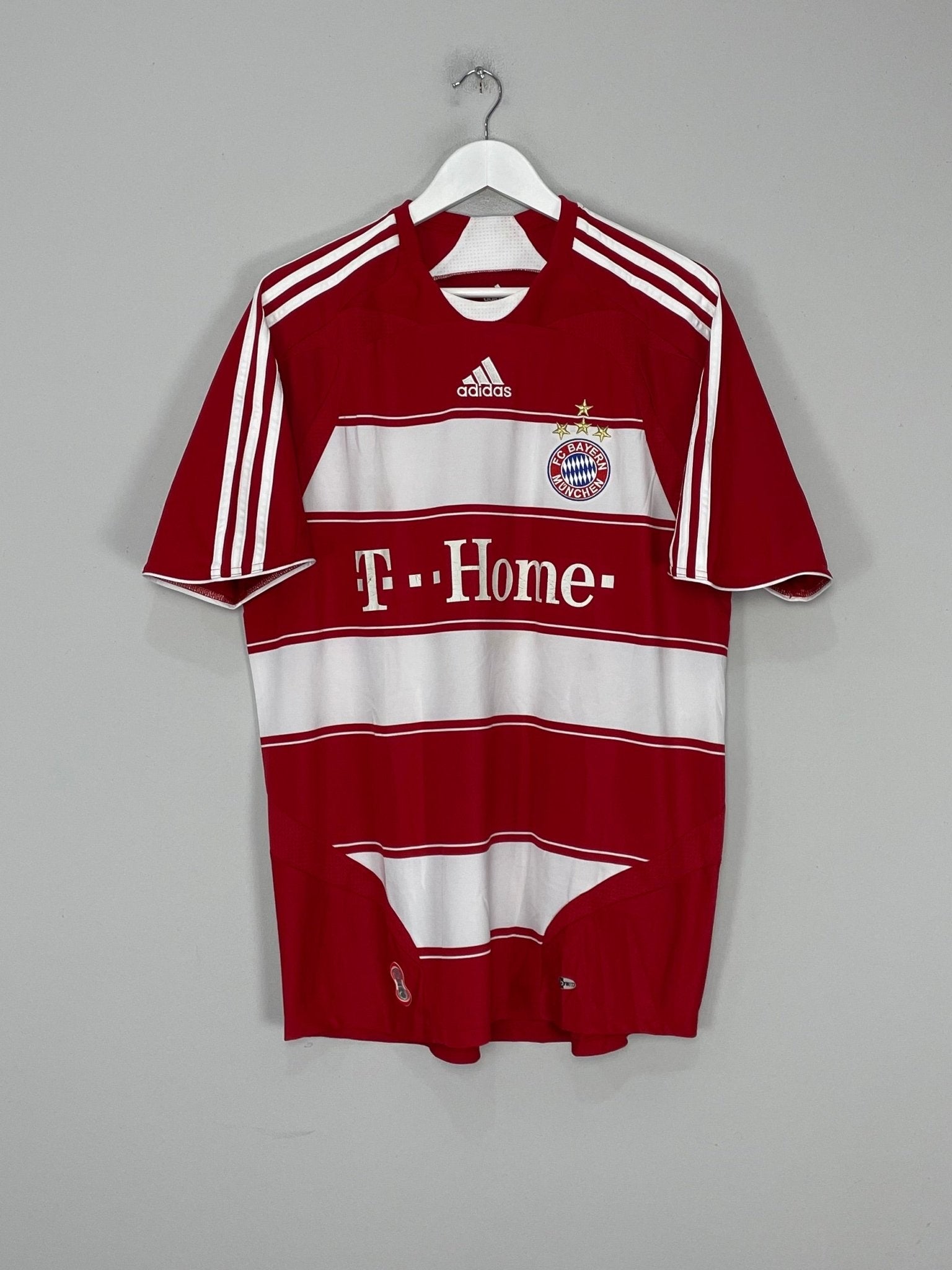 Shop 2007/09 BAYERN MUNICH RIBERY #7 HOME SHIRT (L) ADIDAS, classic football shirts, vintage football shirts & retro soccer jerseys at Cult Kits