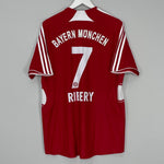 Shop 2007/09 BAYERN MUNICH RIBERY #7 HOME SHIRT (L) ADIDAS, classic football shirts, vintage football shirts & retro soccer jerseys at Cult Kits