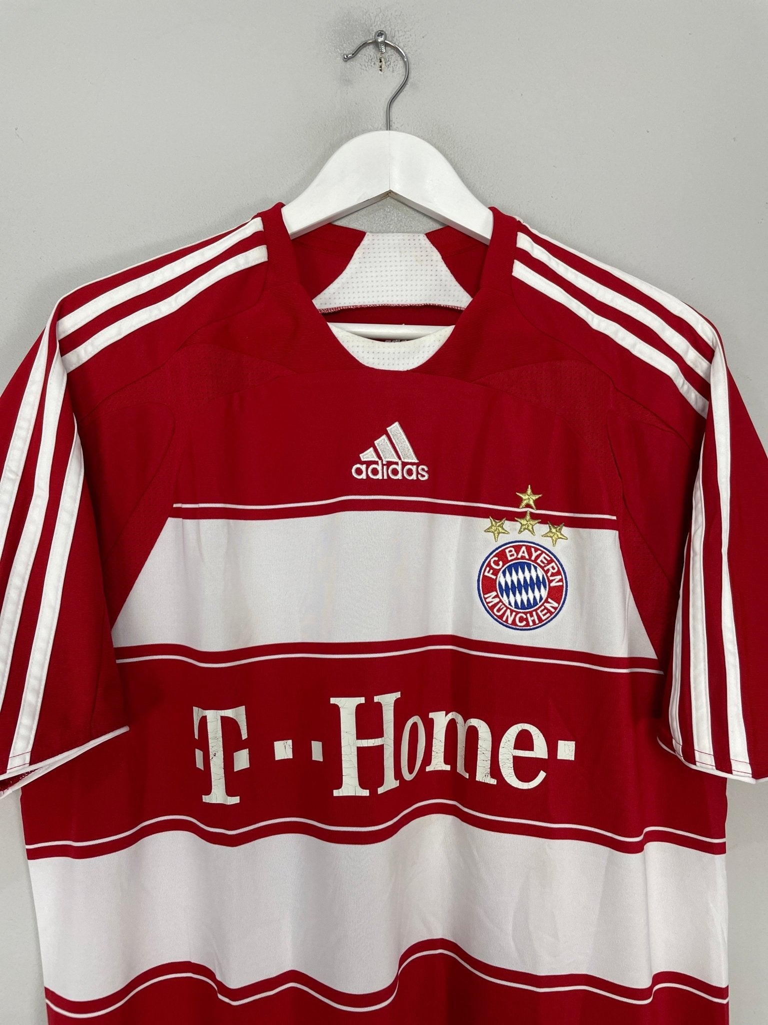 Shop 2007/09 BAYERN MUNICH RIBERY #7 HOME SHIRT (L) ADIDAS, classic football shirts, vintage football shirts & retro soccer jerseys at Cult Kits
