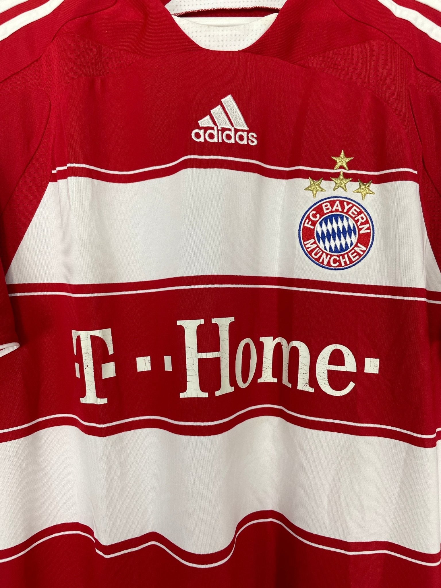 Shop 2007/09 BAYERN MUNICH RIBERY #7 HOME SHIRT (L) ADIDAS, classic football shirts, vintage football shirts & retro soccer jerseys at Cult Kits
