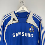 Shop 2007/09 CHELSEA DRILL TOP (L) ADIDAS, classic football shirts, vintage football shirts & retro soccer jerseys at Cult Kits
