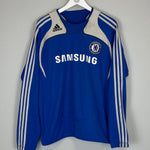 Shop 2007/09 CHELSEA DRILL TOP (L) ADIDAS, classic football shirts, vintage football shirts & retro soccer jerseys at Cult Kits
