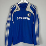 Shop 2007/09 CHELSEA DRILL TOP (L) ADIDAS, classic football shirts, vintage football shirts & retro soccer jerseys at Cult Kits