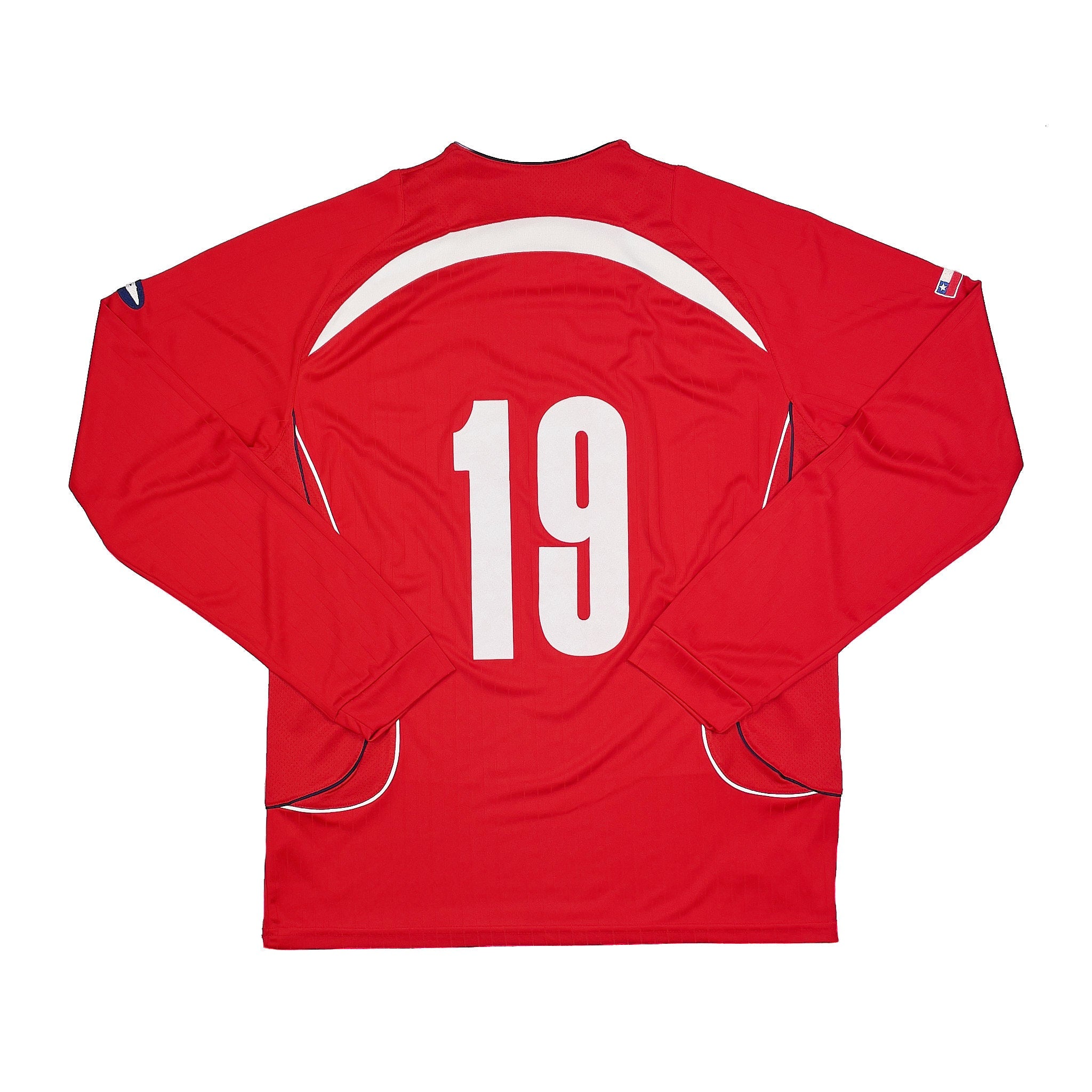 2007-09-chile-19-l-s-player-issue-home-shirt-l-brooks