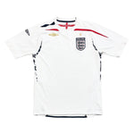 Buy 2007/09 England Home Shirt (M) Umbro ~ Free worldwide shipping ~ Authentic Vintage Football Shirts from Cult Kits