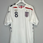 2007/09 ENGLAND LAMPARD 8 HOME SHIRT (XL) UMBRO - Cult Kits - XL - Buy Vintage Football Shirts, Authentic Retro Football Shirts For Sale, Classic Football Shirts & Soccer Jersey