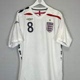2007/09 ENGLAND LAMPARD 8 HOME SHIRT (XL) UMBRO - Cult Kits - XL - Buy Vintage Football Shirts, Authentic Retro Football Shirts For Sale, Classic Football Shirts & Soccer Jersey