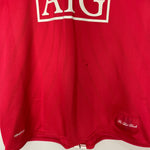 Shop 2007/09 MANCHESTER UNITED ANDERSON #8 HOME SHIRT (M) NIKE, classic football shirts, vintage football shirts & retro soccer jerseys at Cult Kits