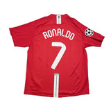 Buy 2007/09 Manchester United Ronaldo 7 C/L Home Shirt (L) Nike ~ Free worldwide shipping ~ Authentic Vintage Football Shirts from Cult Kits