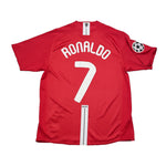 Buy 2007/09 Manchester United Ronaldo 7 C/L Home Shirt (L) Nike ~ Free worldwide shipping ~ Authentic Vintage Football Shirts from Cult Kits