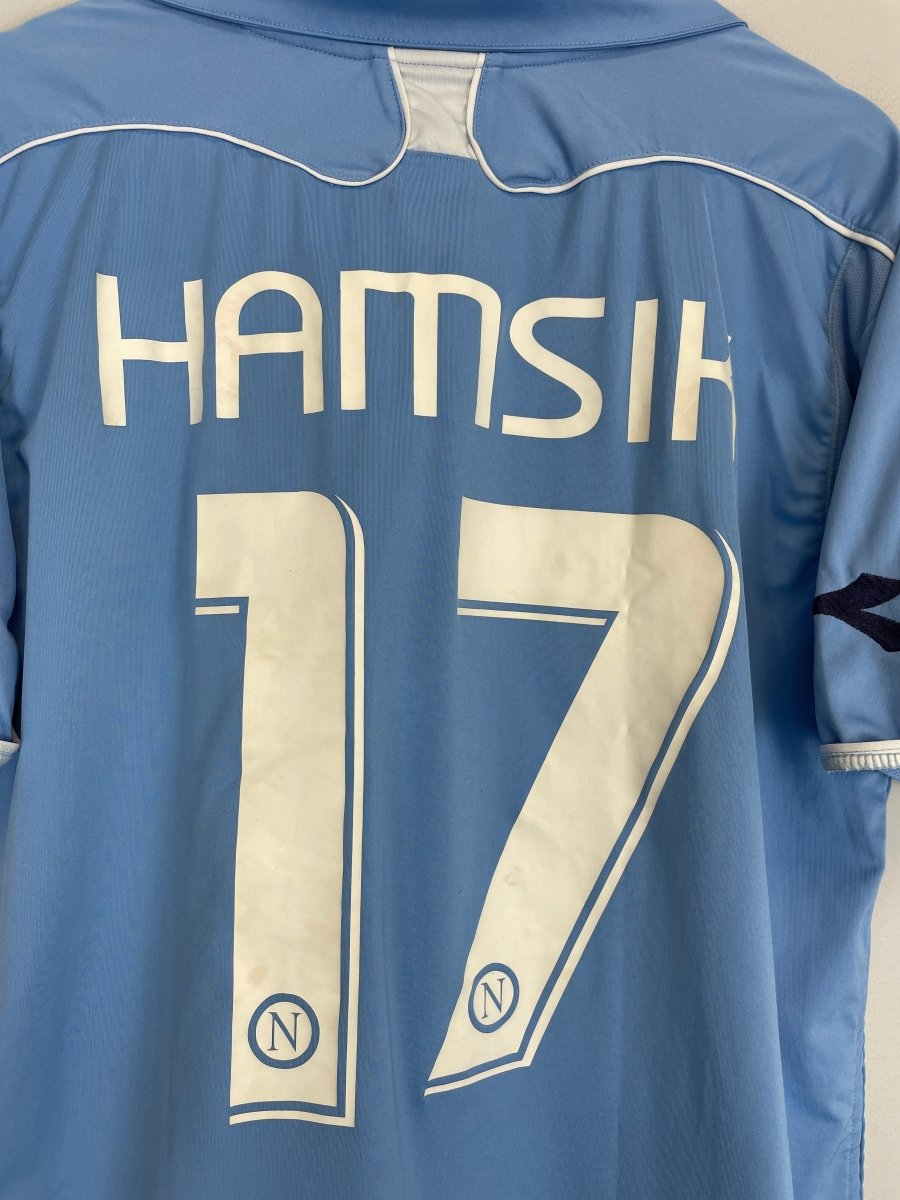 2007/09 NAPOLI HAMSIK 17 HOME SHIRT (M) DIADORA - Cult Kits - Medium - Buy Vintage Football Shirts, Authentic Retro Football Shirts For Sale, Classic Football Shirts & Soccer Jersey