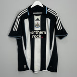 Shop 2007/09 NEWCASTLE UNITED HOME SHIRT (L) ADIDAS, classic football shirts, vintage football shirts & retro soccer jerseys at Cult Kits