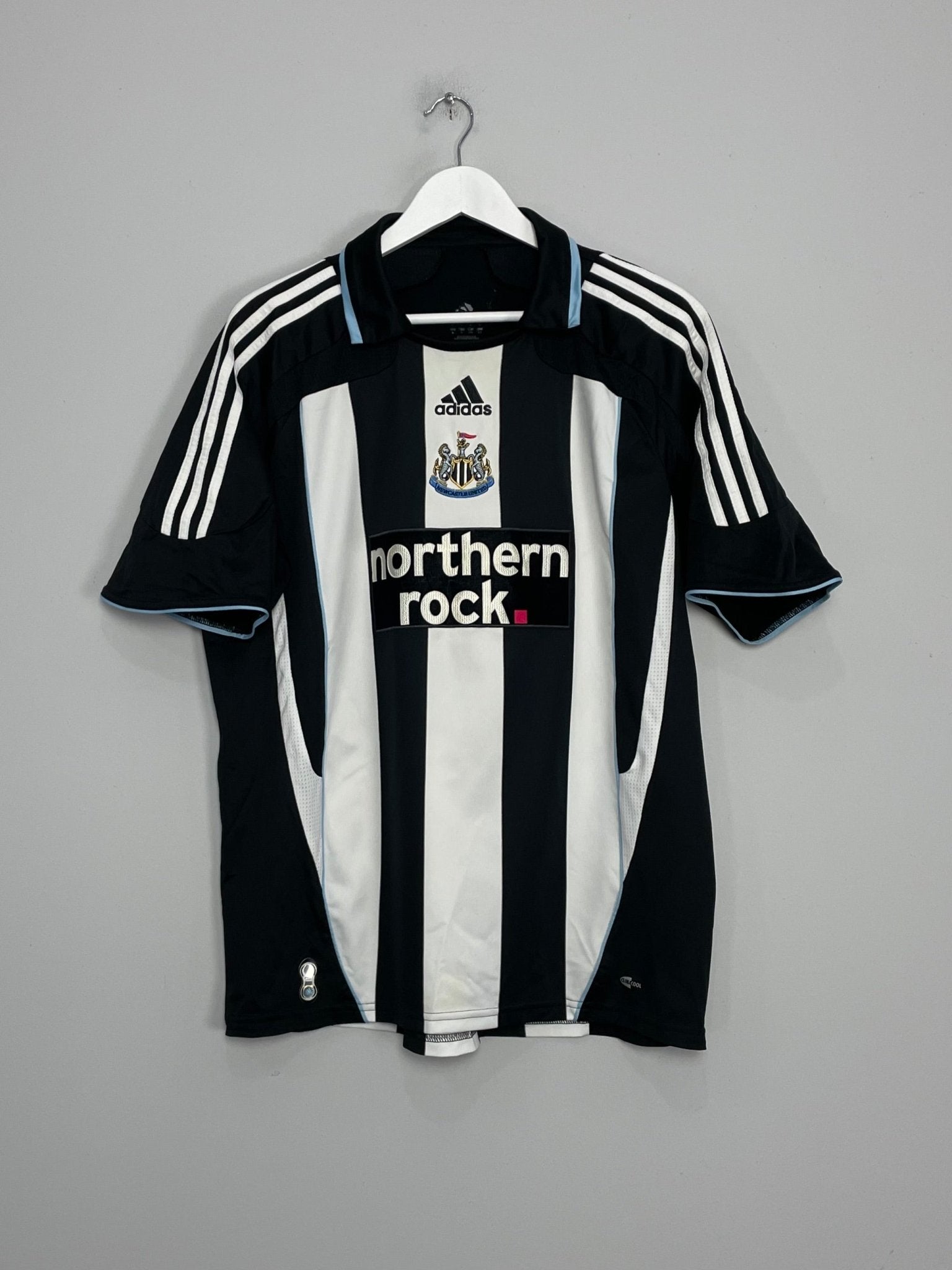 Shop 2007/09 NEWCASTLE UNITED HOME SHIRT (L) ADIDAS, classic football shirts, vintage football shirts & retro soccer jerseys at Cult Kits