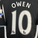 Shop 2007/09 NEWCASTLE UNITED OWEN #10 HOME SHIRT (M) ADIDAS, classic football shirts, vintage football shirts & retro soccer jerseys at Cult Kits