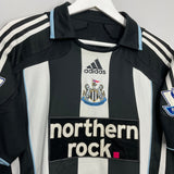 Shop 2007/09 NEWCASTLE UNITED OWEN #10 HOME SHIRT (M) ADIDAS, classic football shirts, vintage football shirts & retro soccer jerseys at Cult Kits