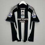 Shop 2007/09 NEWCASTLE UNITED OWEN #10 HOME SHIRT (M) ADIDAS, classic football shirts, vintage football shirts & retro soccer jerseys at Cult Kits