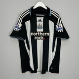 Shop 2007/09 NEWCASTLE UNITED OWEN #10 HOME SHIRT (M) ADIDAS, classic football shirts, vintage football shirts & retro soccer jerseys at Cult Kits
