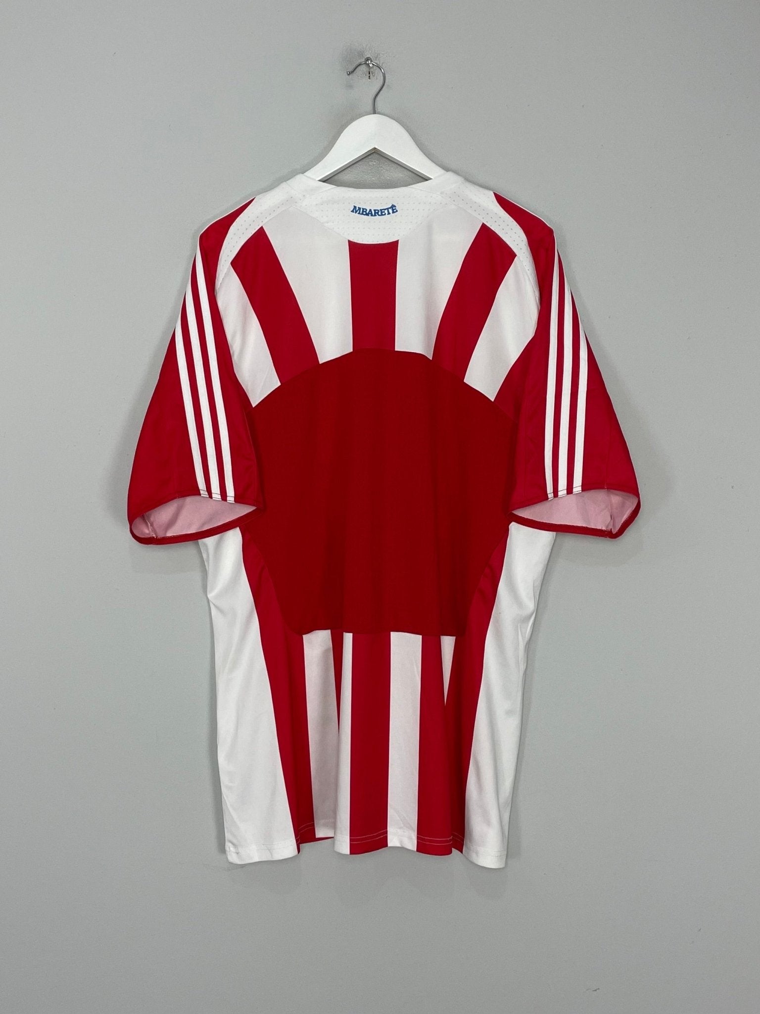 Shop 2007/09 PARAGUAY HOME SHIRT (XXL) ADIDAS, classic football shirts, vintage football shirts & retro soccer jerseys at Cult Kits