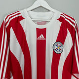 Shop 2007/09 PARAGUAY HOME SHIRT (XXL) ADIDAS, classic football shirts, vintage football shirts & retro soccer jerseys at Cult Kits