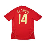 Buy 2007/09 Spain Alonso 14 Home Shirt (L) Adidas ~ Free worldwide shipping ~ Authentic Vintage Football Shirts from Cult Kits