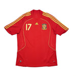 Buy 2007/09 Spain D.Guiza 17 Home Shirt (XL) Adidas ~ Free worldwide shipping available ~ Authentic Vintage Football Shirts from Cult Kits