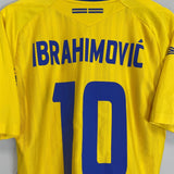2007/09 SWEDEN IBRAHIMOVIC 10 HOME SHIRT (M) UMBRO - Cult Kits - Medium - Buy Vintage Football Shirts, Authentic Retro Football Shirts For Sale, Classic Football Shirts & Soccer Jersey