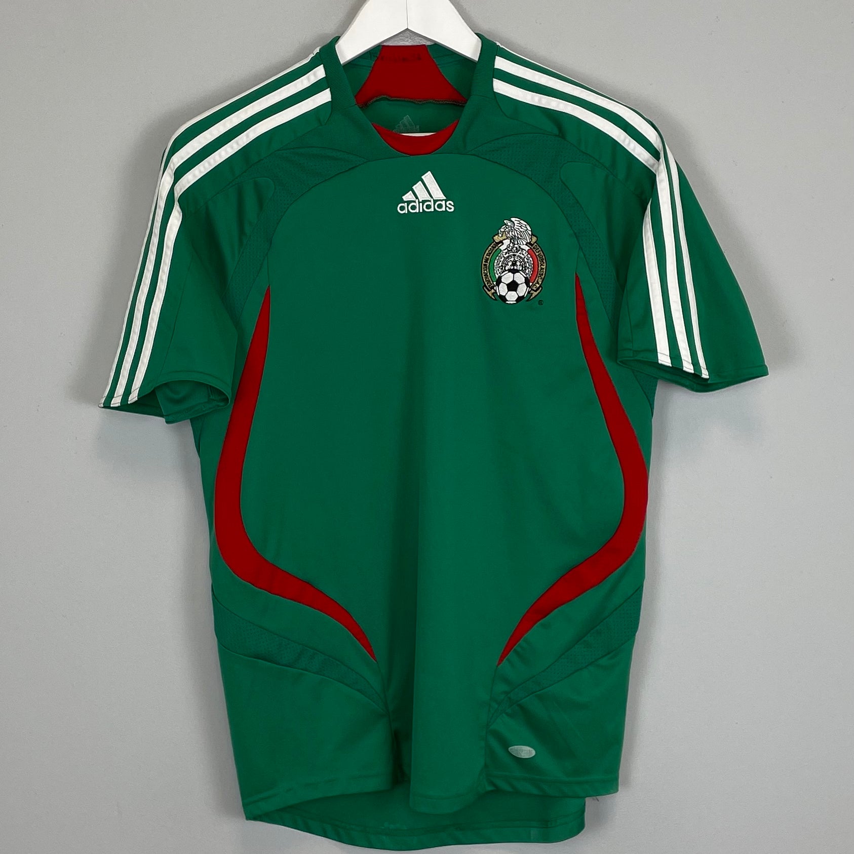 Shop 2007/08 MEXICO HOME SHIRT (S) ADIDAS, classic football shirts, vintage football shirts & retro soccer jerseys at Cult Kits