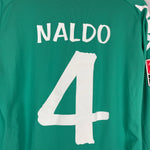 Shop 2007/08 WERDER BREMEN NALDO #4 L/S *MATCH ISSUE* HOME SHIRT (XL) KAPPA, classic football shirts, vintage football shirts & retro soccer jerseys at Cult Kits
