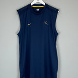 Shop 2007/09 RONALDINHO TRAINING VEST (XL) NIKE, classic football shirts, vintage football shirts & retro soccer jerseys at Cult Kits