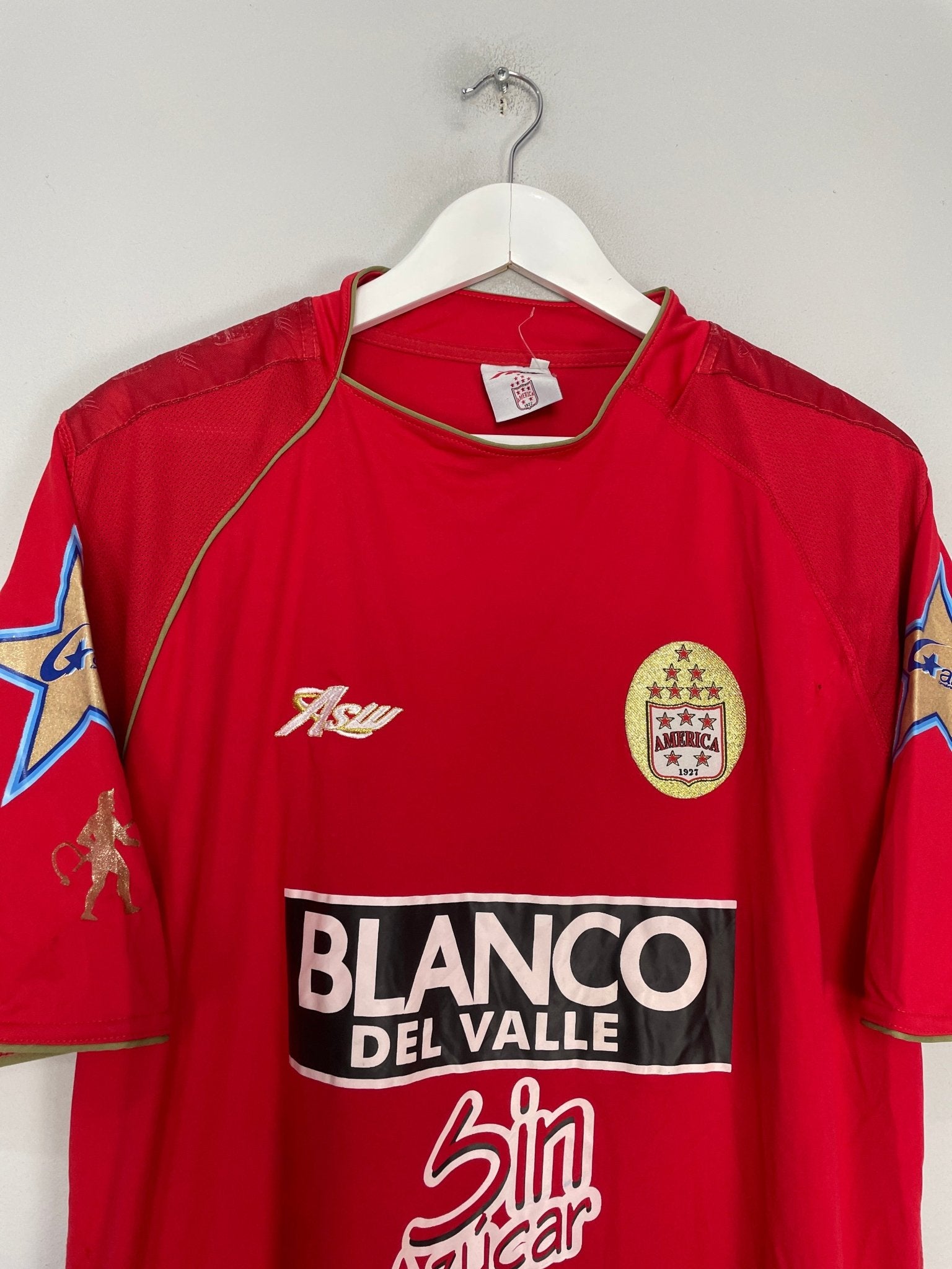 Shop 2008 AMERICA DE CALI HOME SHIRT (XL) ASW, classic football shirts, vintage football shirts & retro soccer jerseys at Cult Kits
