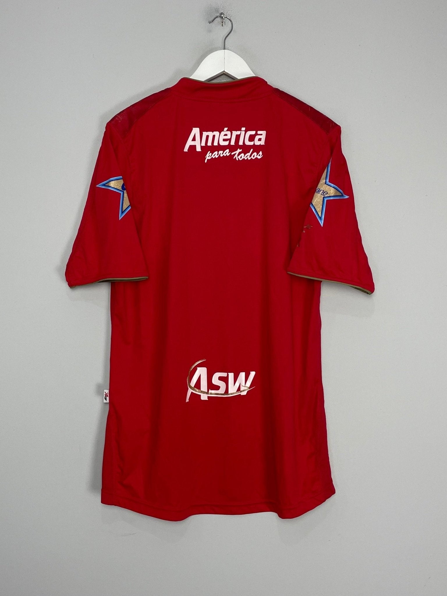 Shop 2008 AMERICA DE CALI HOME SHIRT (XL) ASW, classic football shirts, vintage football shirts & retro soccer jerseys at Cult Kits
