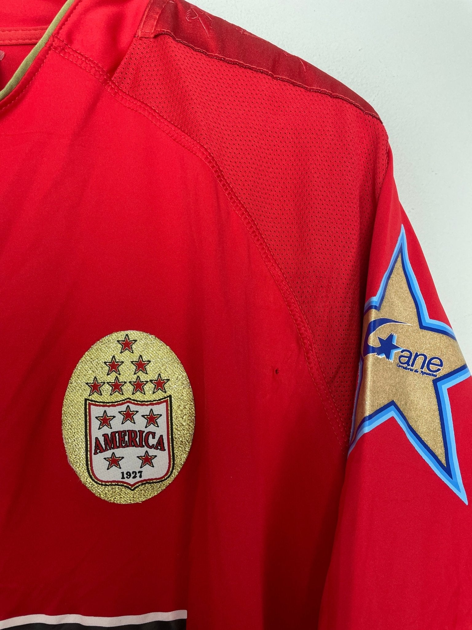 Shop 2008 AMERICA DE CALI HOME SHIRT (XL) ASW, classic football shirts, vintage football shirts & retro soccer jerseys at Cult Kits