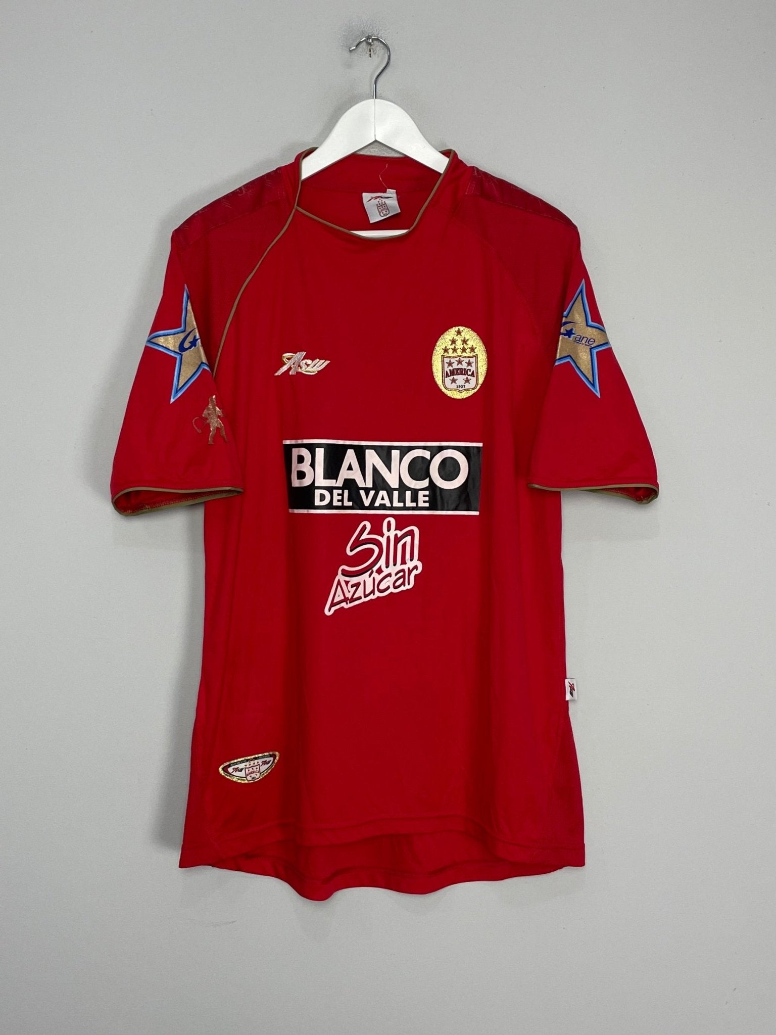 Shop 2008 AMERICA DE CALI HOME SHIRT (XL) ASW, classic football shirts, vintage football shirts & retro soccer jerseys at Cult Kits