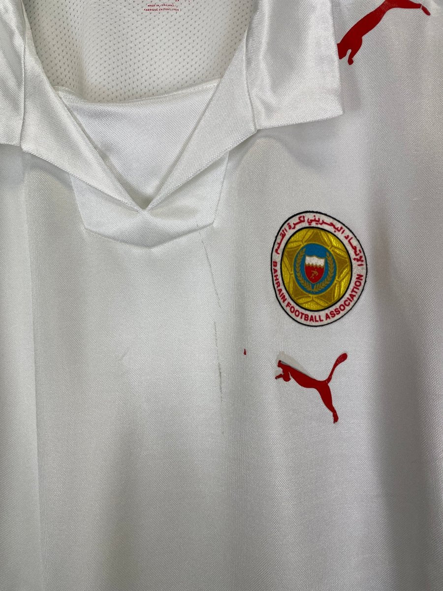 2008 BAHRAIN AWAY SHIRT (L) PUMA - Cult Kits - Large - Buy Vintage Football Shirts, Authentic Retro Football Shirts For Sale, Classic Football Shirts & Soccer Jersey