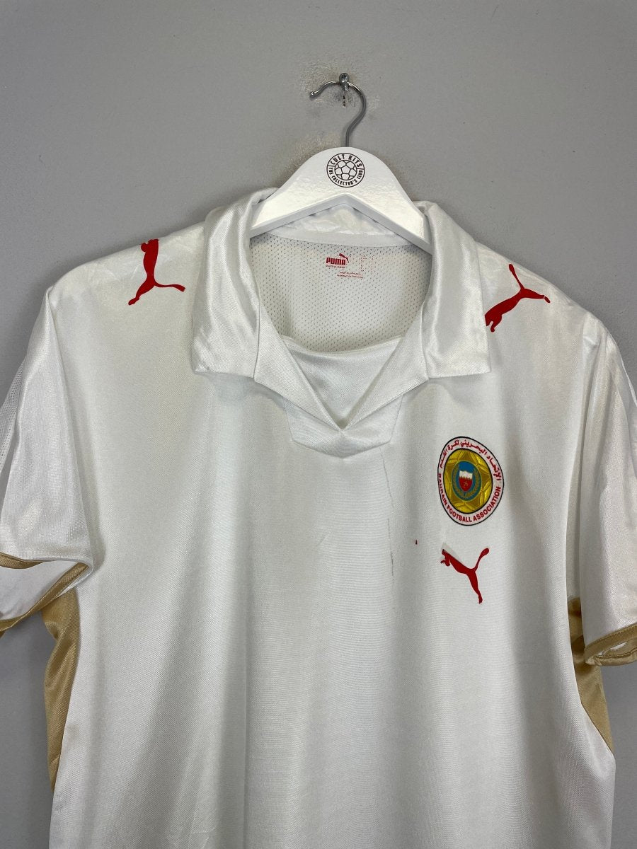 2008 BAHRAIN AWAY SHIRT (L) PUMA - Cult Kits - Large - Buy Vintage Football Shirts, Authentic Retro Football Shirts For Sale, Classic Football Shirts & Soccer Jersey