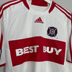 Shop 2008 CHICAGO FIRE BLANCO #10 AWAY SHIRT (L) ADIDAS, classic football shirts, vintage football shirts & retro soccer jerseys at Cult Kits