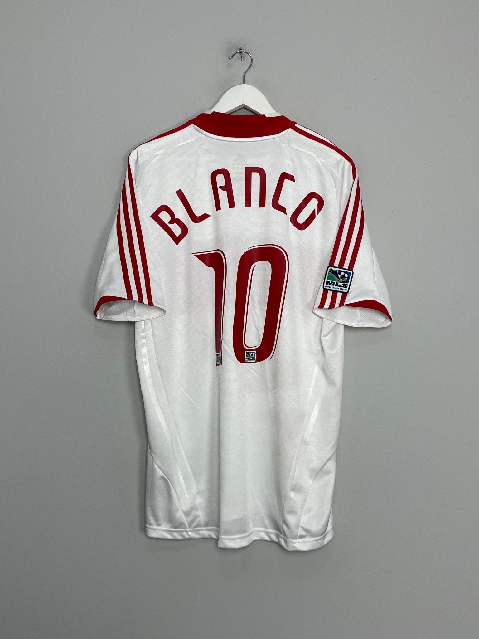 Shop 2008 CHICAGO FIRE BLANCO #10 AWAY SHIRT (L) ADIDAS, classic football shirts, vintage football shirts & retro soccer jerseys at Cult Kits